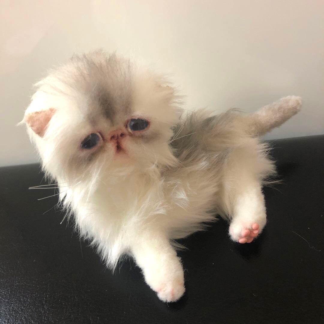 【新品未使用】作家様　子猫ちゃん♡アートドール