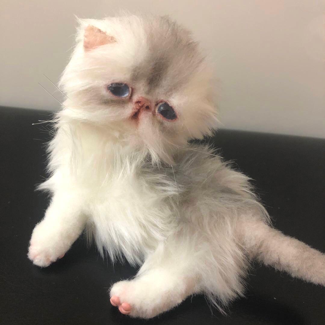 【新品未使用】作家様　子猫ちゃん♡アートドール