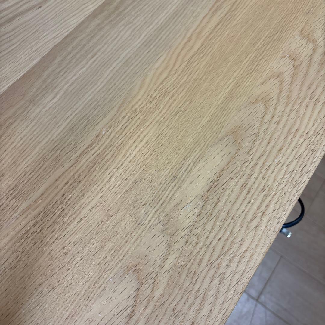 カリモク テーブル 電源タップ付き 110×60