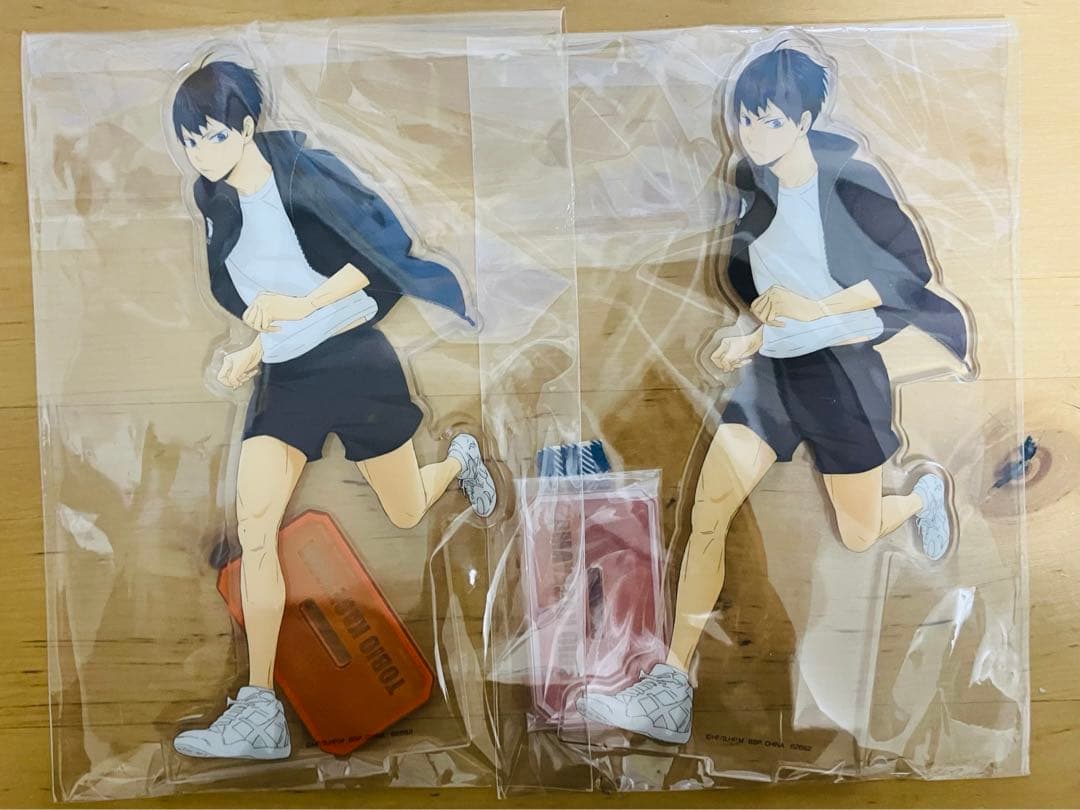 【最終値下げ】ハイキュー影山飛雄 アクリルスタンド、キーホルダー、缶バッジ