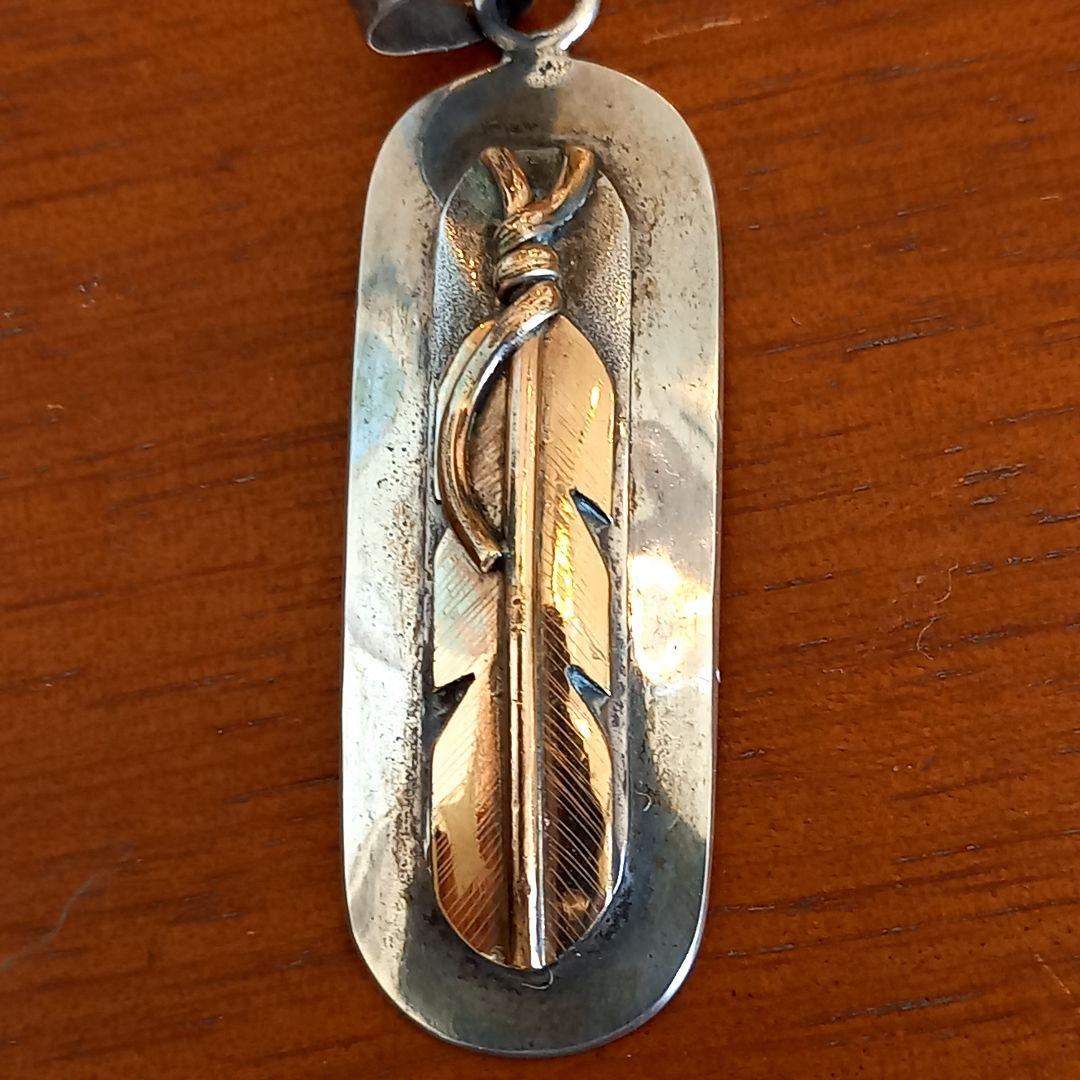 Lee Bennett ナバホインディアン フェザーペンダントトップ - メルカリ