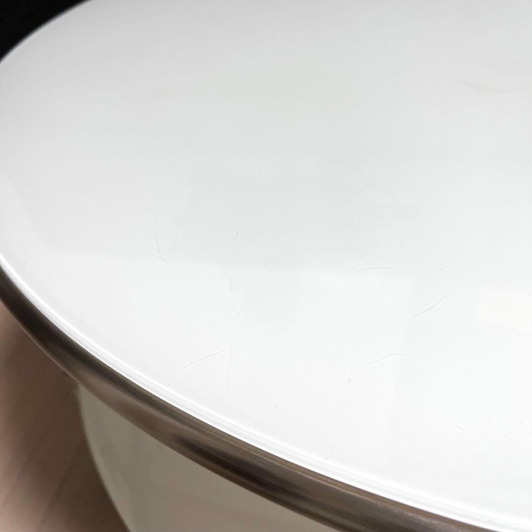 イケア　STRIND ストリンド　ガラステーブル　円形テーブル　ローテーブル