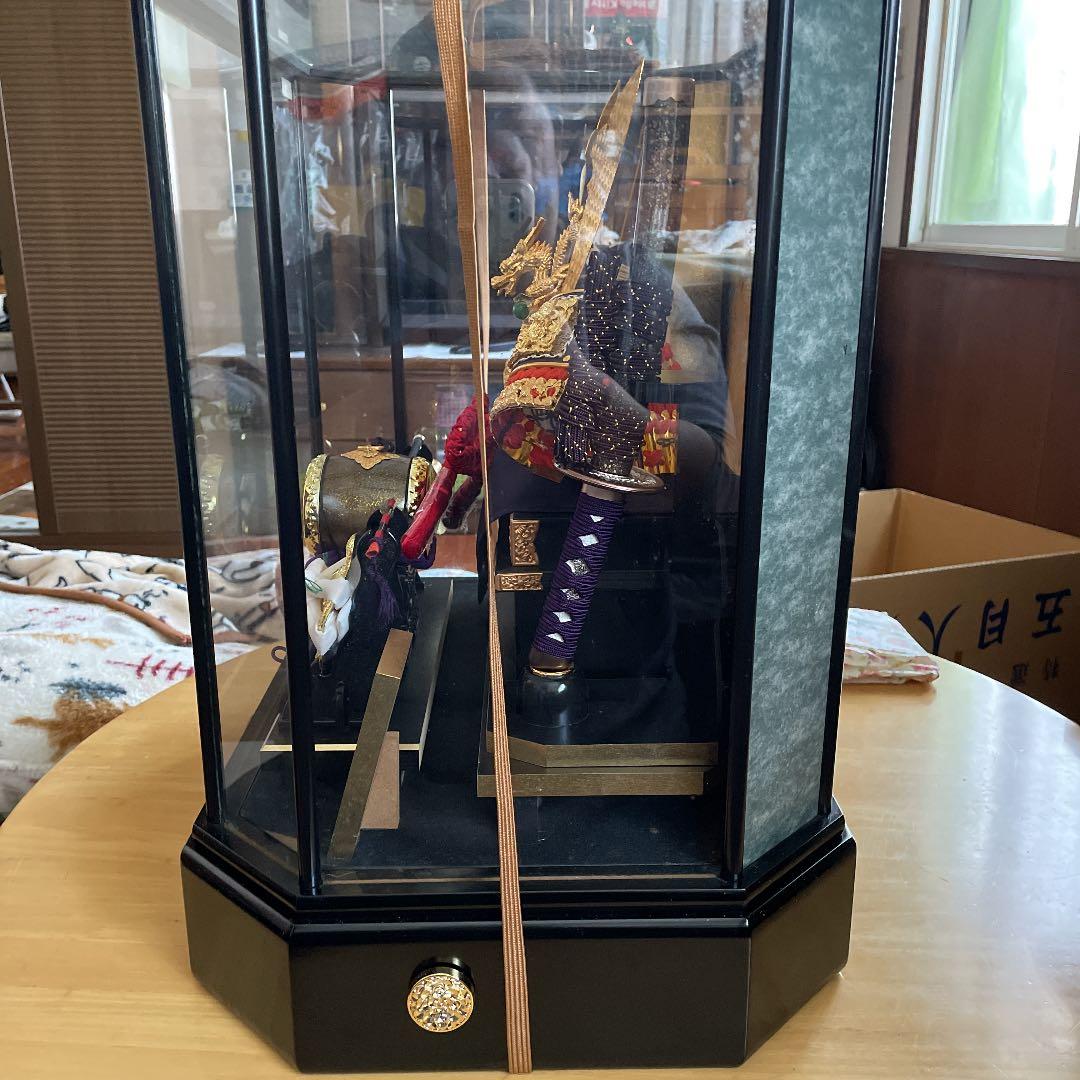 五月人形　兜飾り　東京久月　オルゴール付き