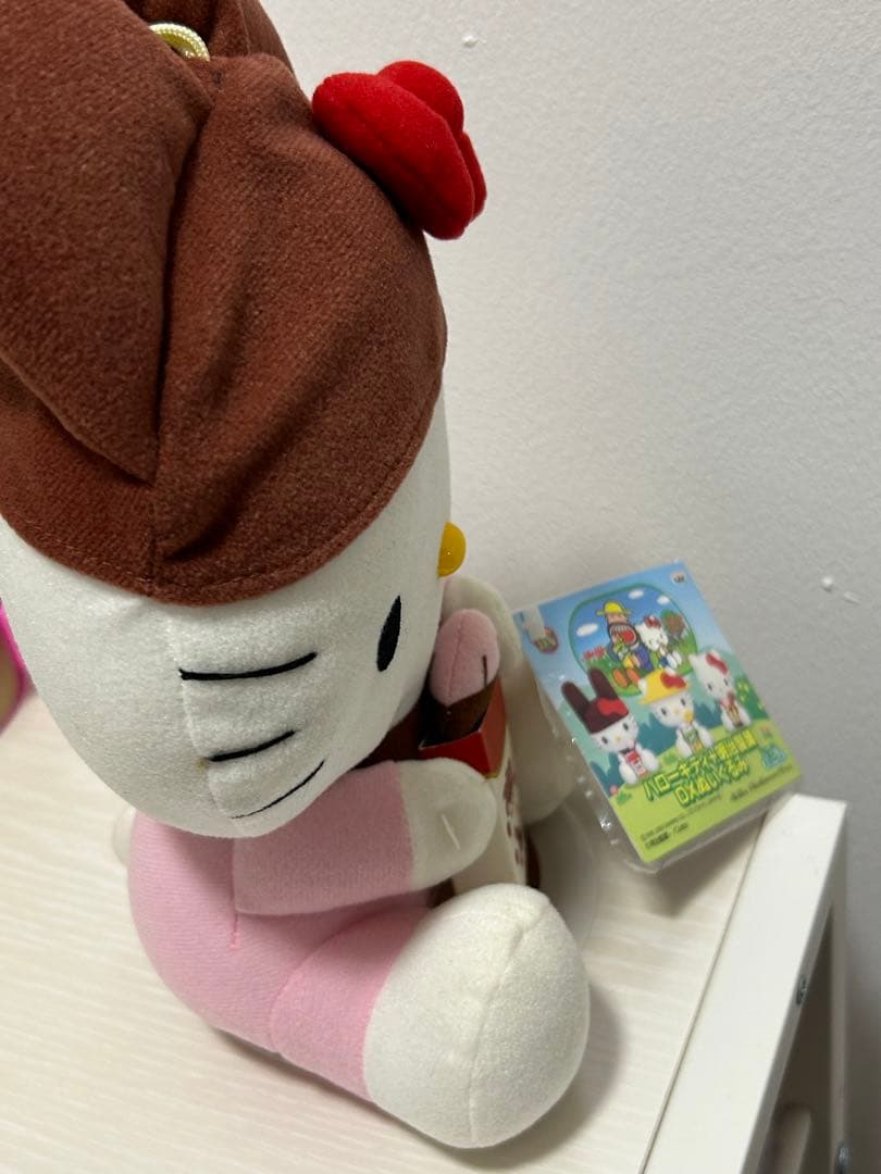 ハローキティ サンリオ ぬいぐるみ アポロ 明治製菓 クレーンゲーム