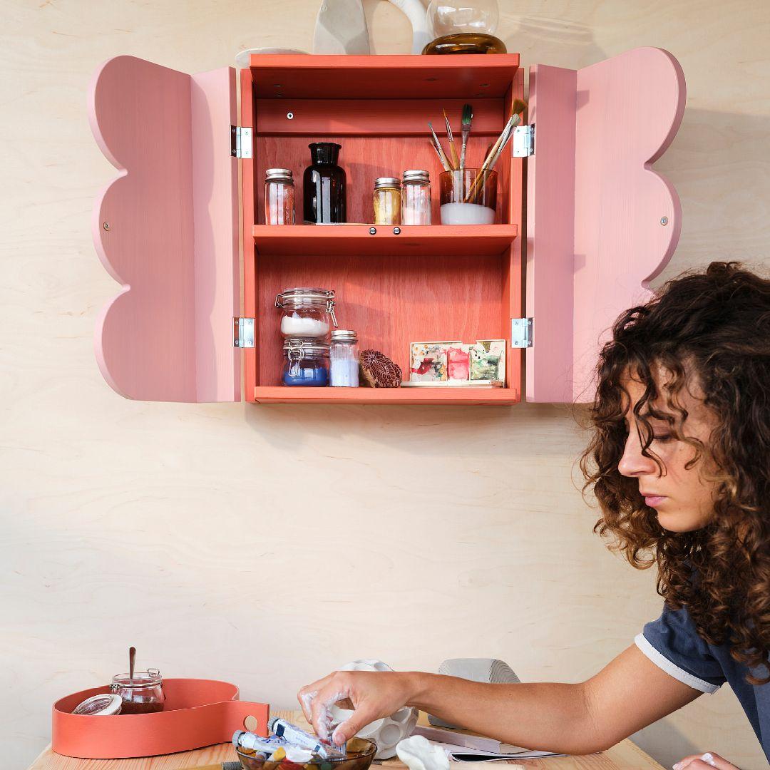 IKEA　OMMJANGE　オッミェンゲ　キャビネット　限定コレクション