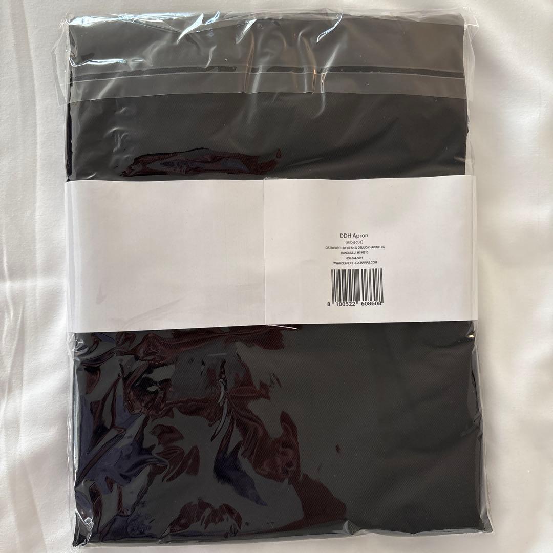 DEAN&DELUCA HAWAII ハイビスカスエプロン ハワイ限定 ブラック