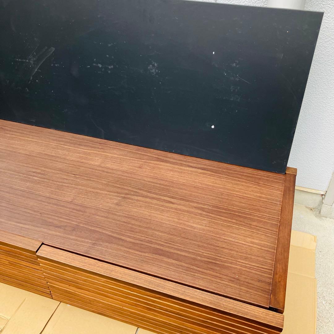 ARMONIA 収納付きセンターテーブル LUSSY ブラウン アルモニア