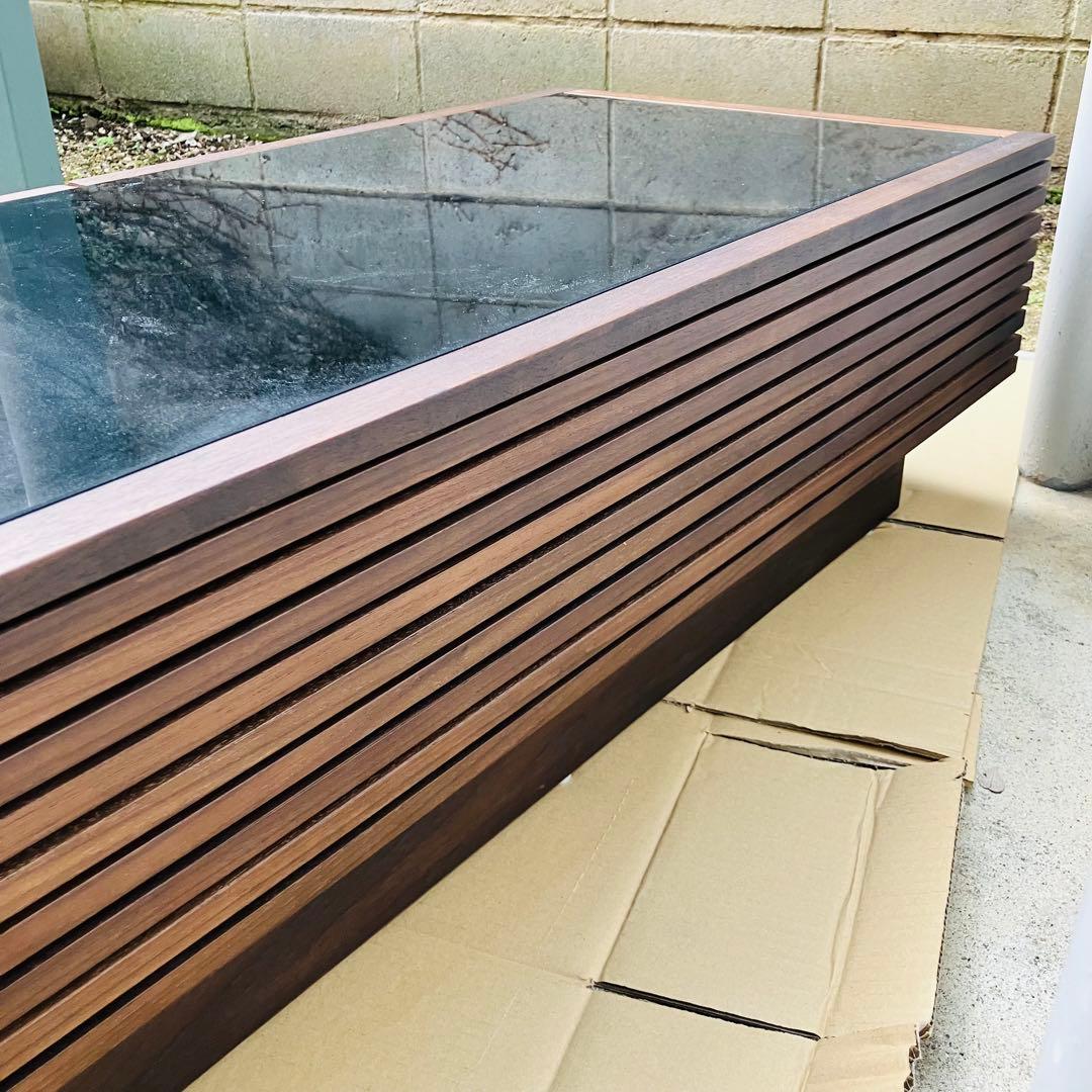 ARMONIA 収納付きセンターテーブル LUSSY ブラウン アルモニア