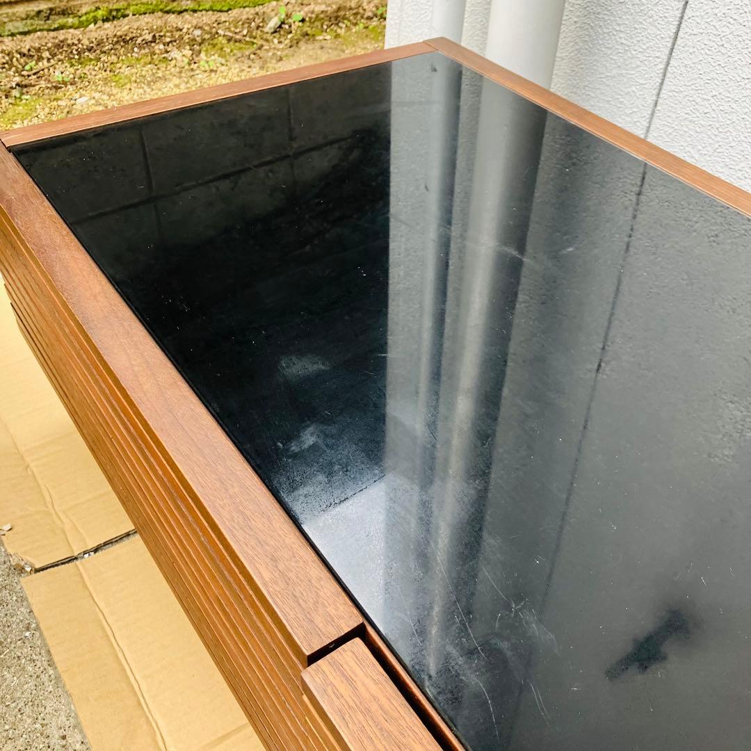 ARMONIA 収納付きセンターテーブル LUSSY ブラウン アルモニア