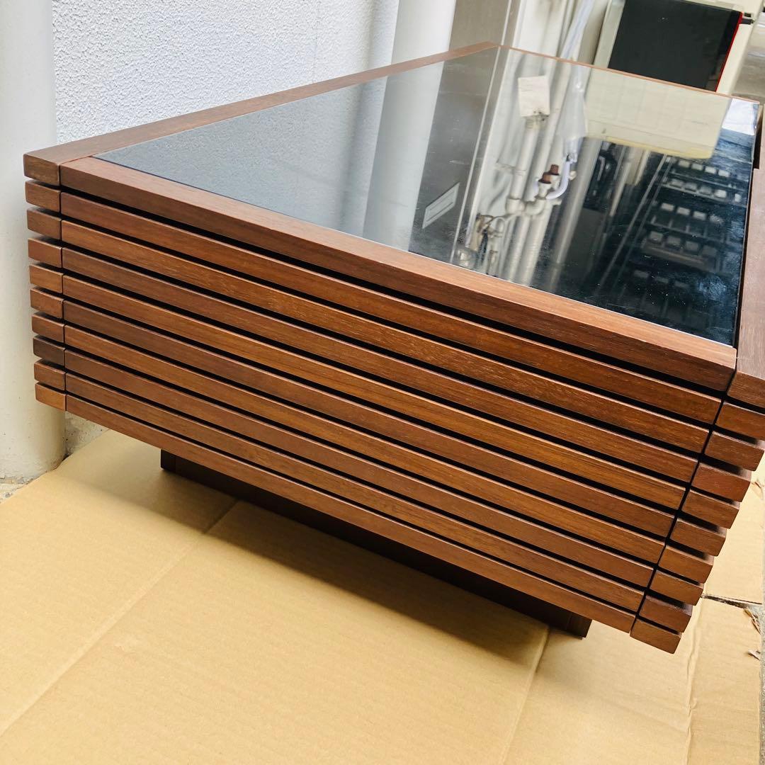 ARMONIA 収納付きセンターテーブル LUSSY ブラウン アルモニア