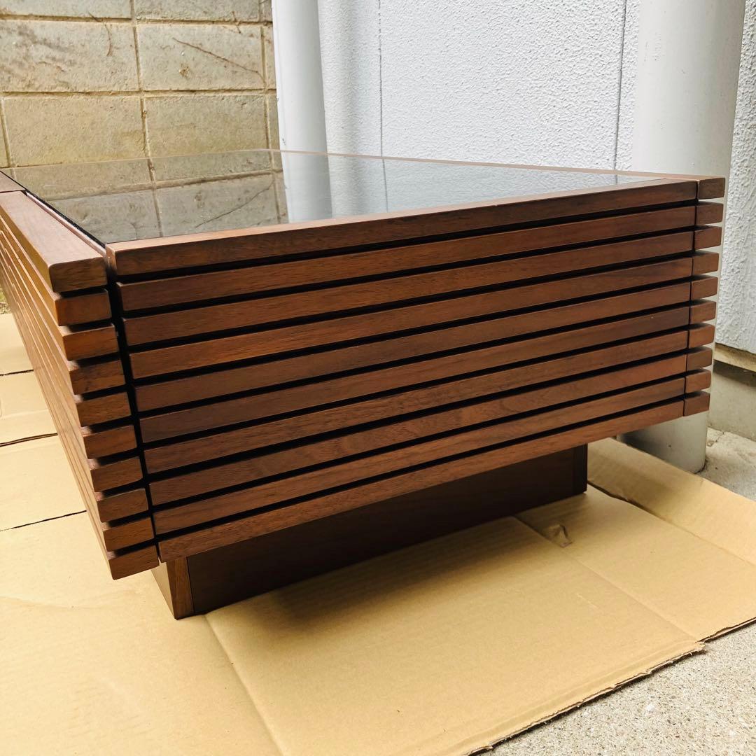 ARMONIA 収納付きセンターテーブル LUSSY ブラウン アルモニア