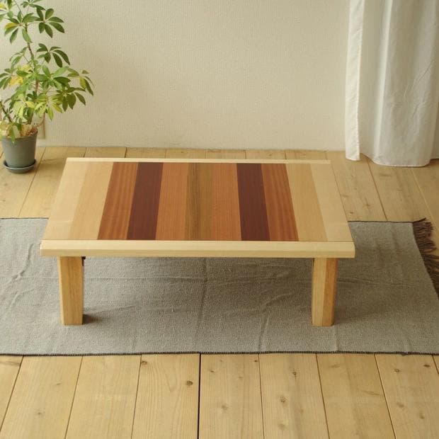 瀬戸内漆器 折りたたみ ローテーブル｜香川県高松市製 国産 座卓 木製