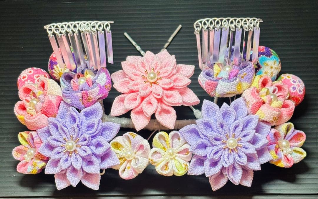 K-amasさま専用 確認用 七五三髪飾りセット 7-24