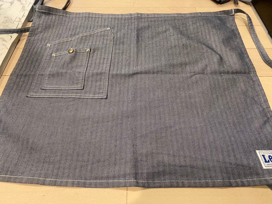 Lee ミドルエプロン 男女兼用   カフェ　おしゃれエプロン　4枚セット