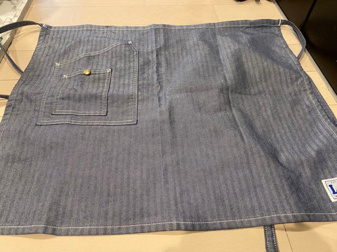 Lee ミドルエプロン 男女兼用   カフェ　おしゃれエプロン　4枚セット