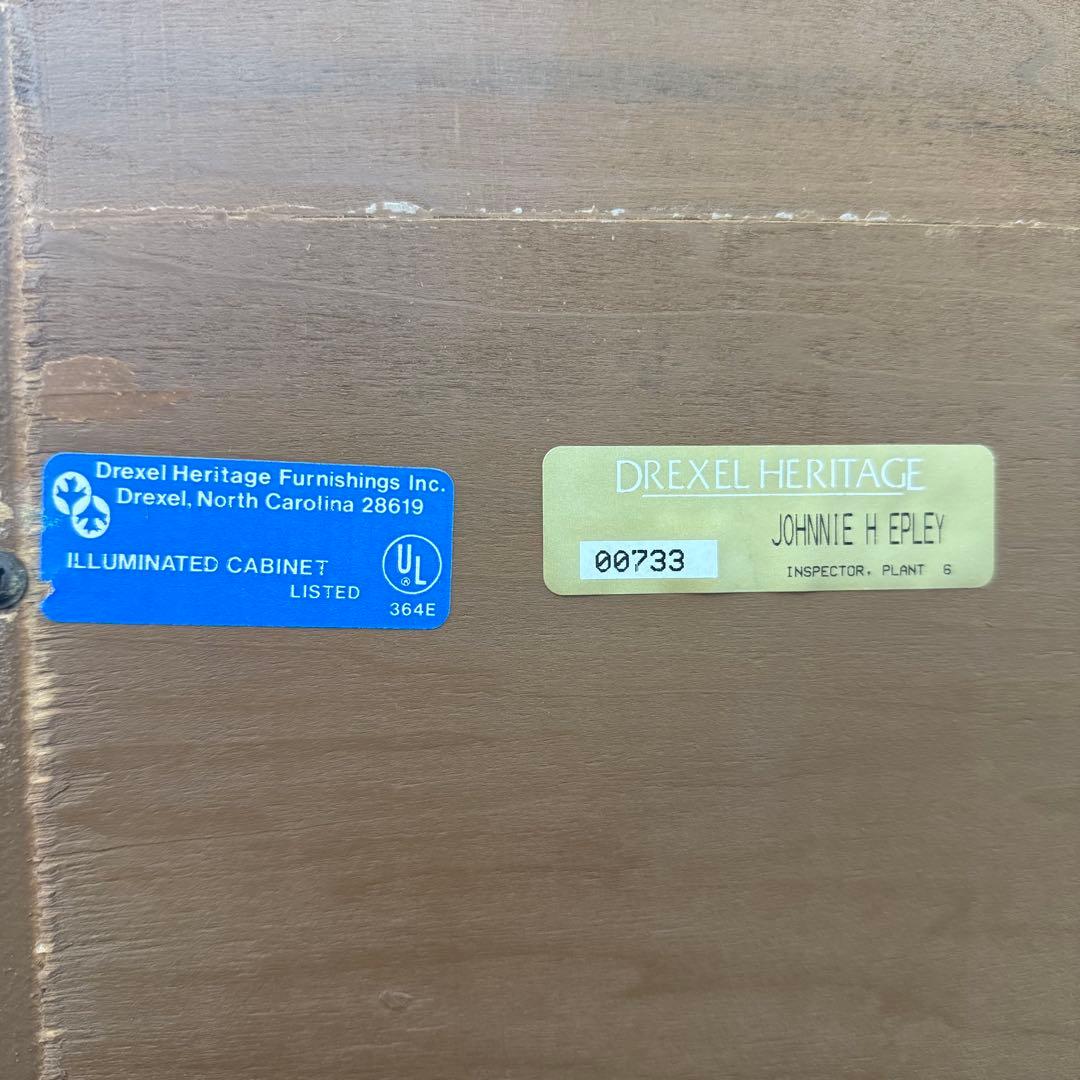 H21K58 ドレクセルヘリテイジ シェルブール キャビネット