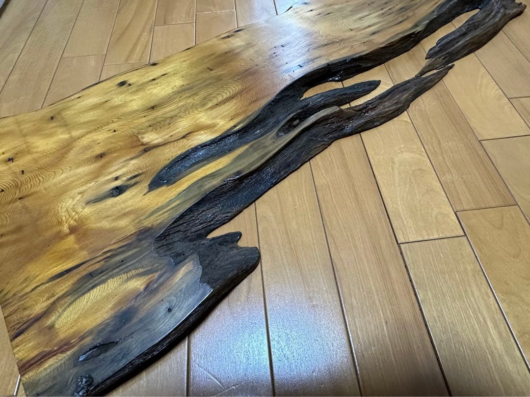 天然木 屋久杉(ヤクスギ やくすぎ)一枚板 屋久島(やくしま)97cm×40cm