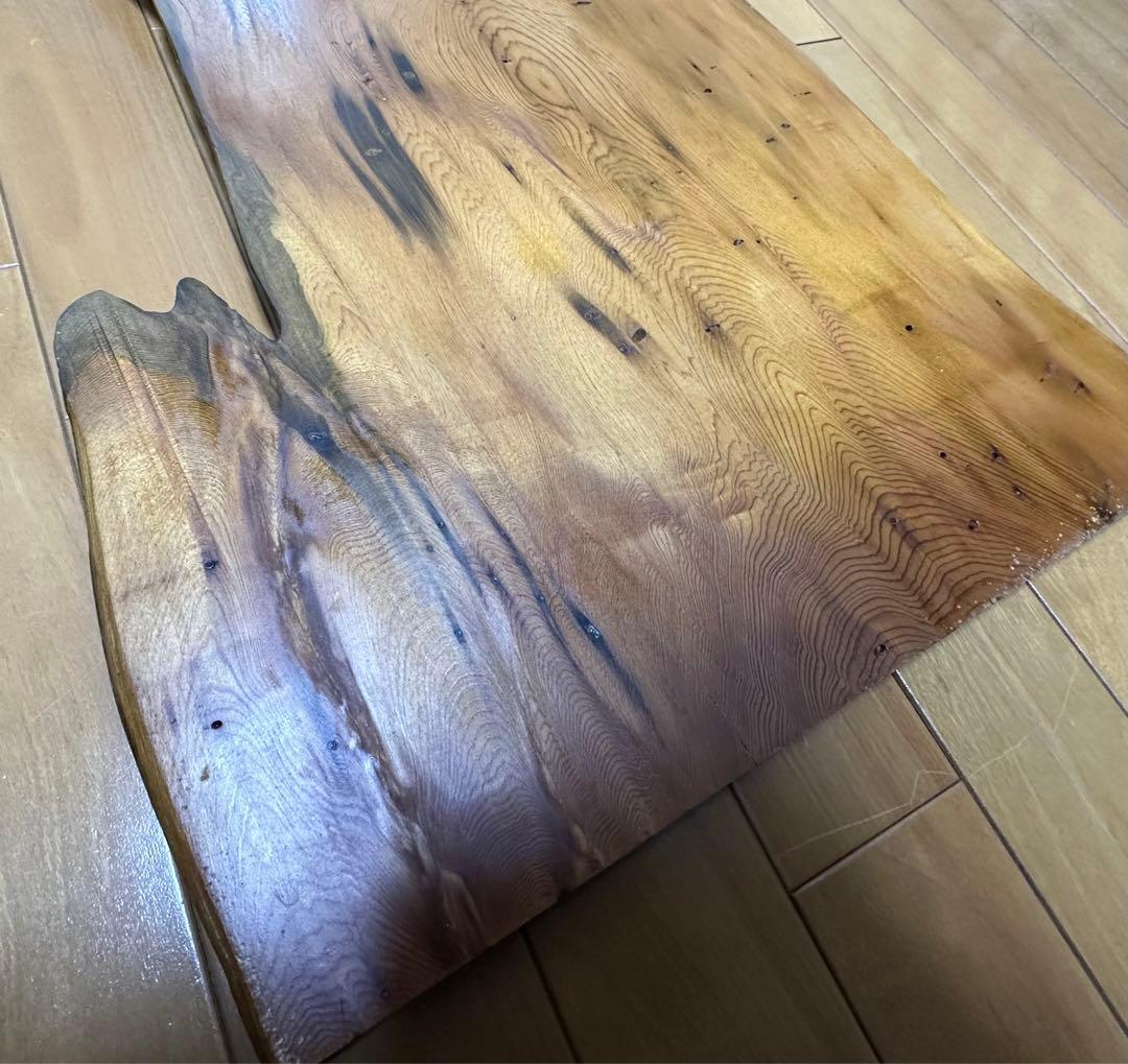 天然木 屋久杉(ヤクスギ やくすぎ)一枚板 屋久島(やくしま)97cm×40cm