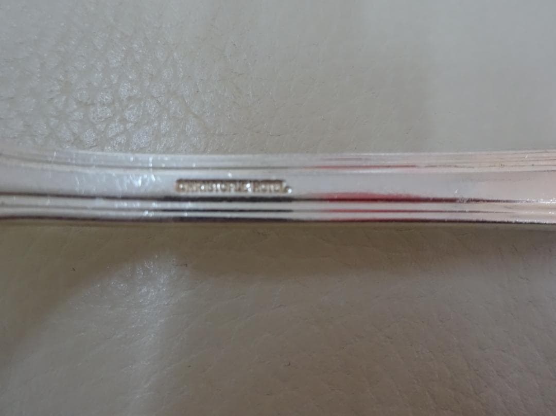 クリストフル ホテルマディソン テーブルフォーク6本 おまけ デザート