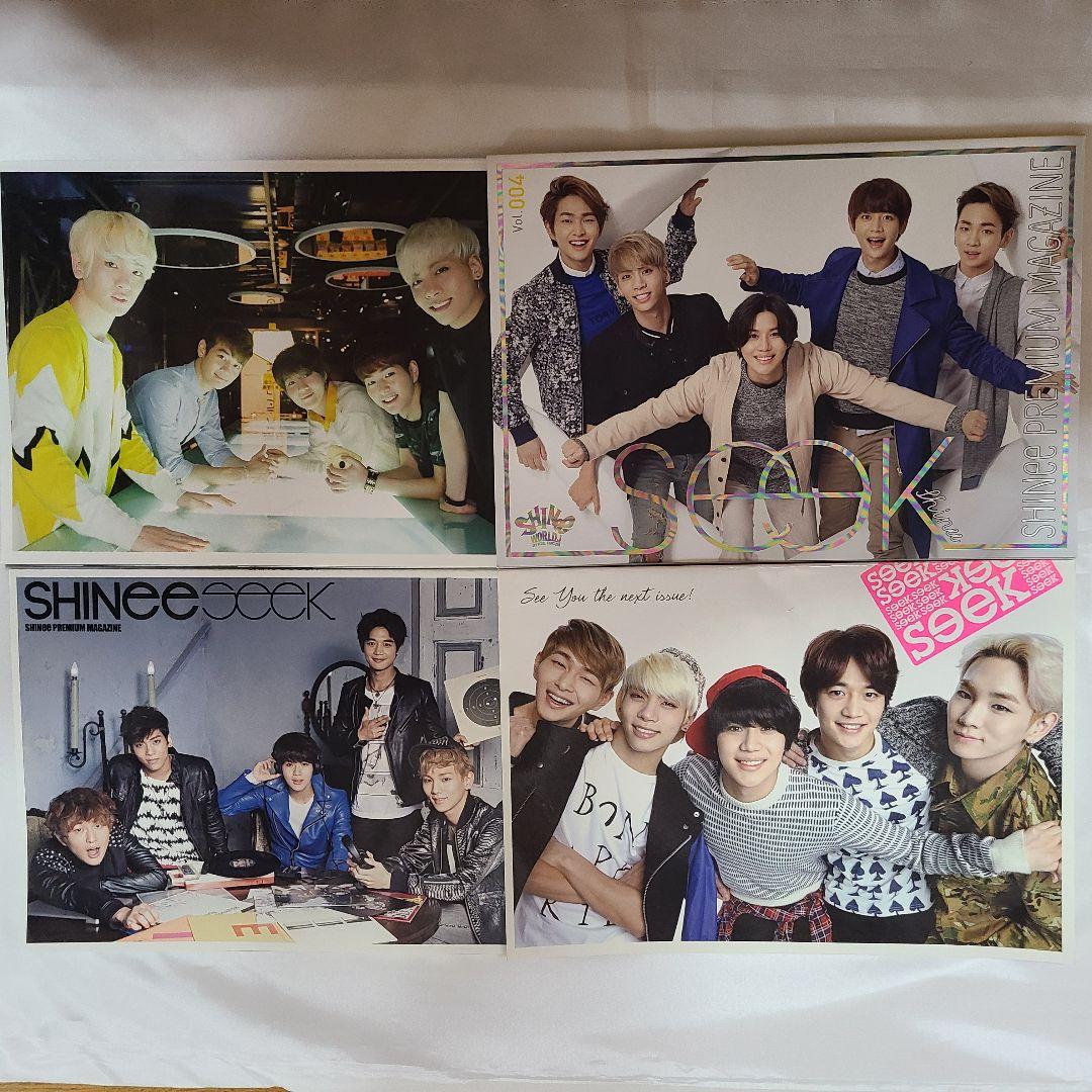 SHINee seek 創刊号～vol4 - メルカリ