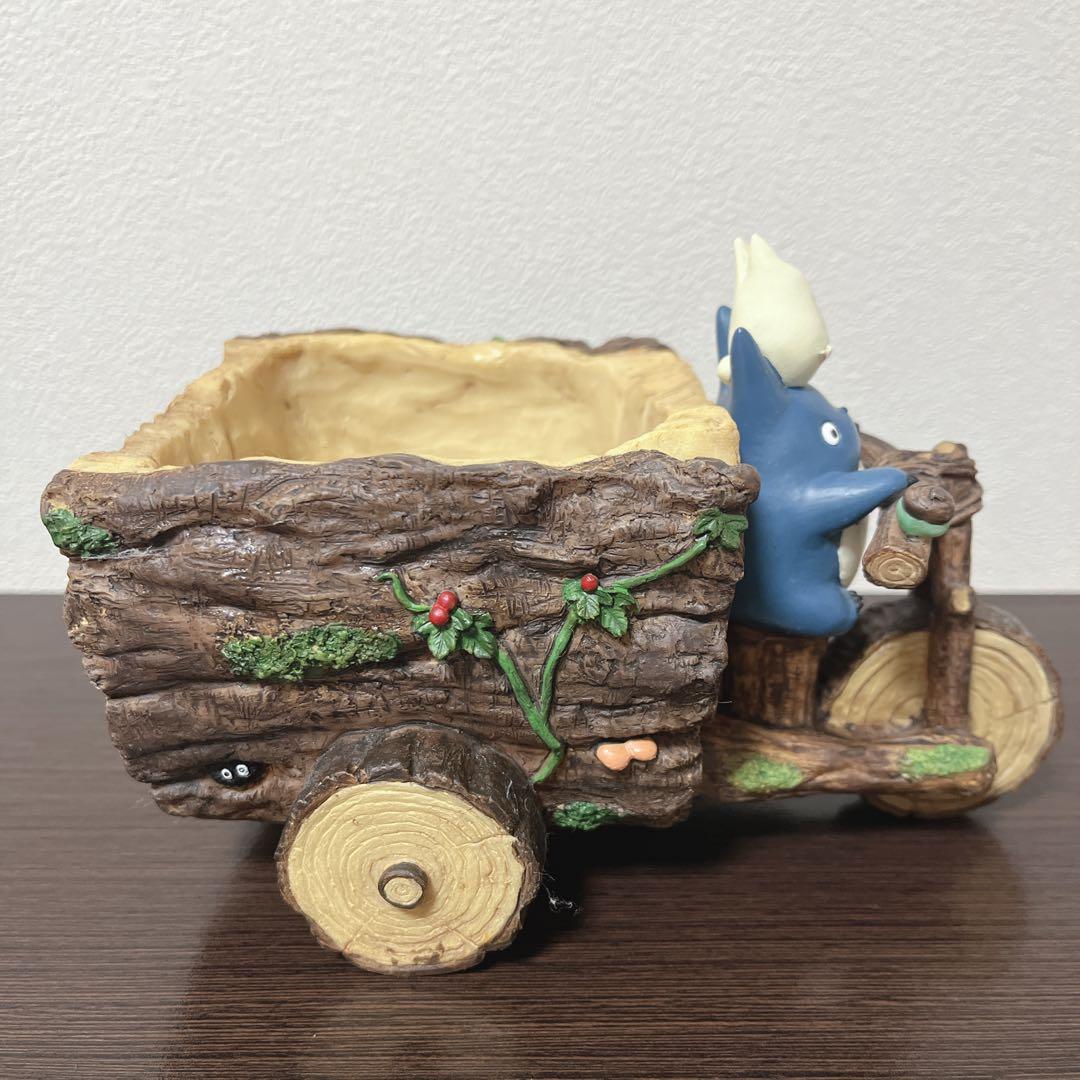 廃盤品 となりのトトロ ガーデニングプランター 森の三輪車 フィギュア