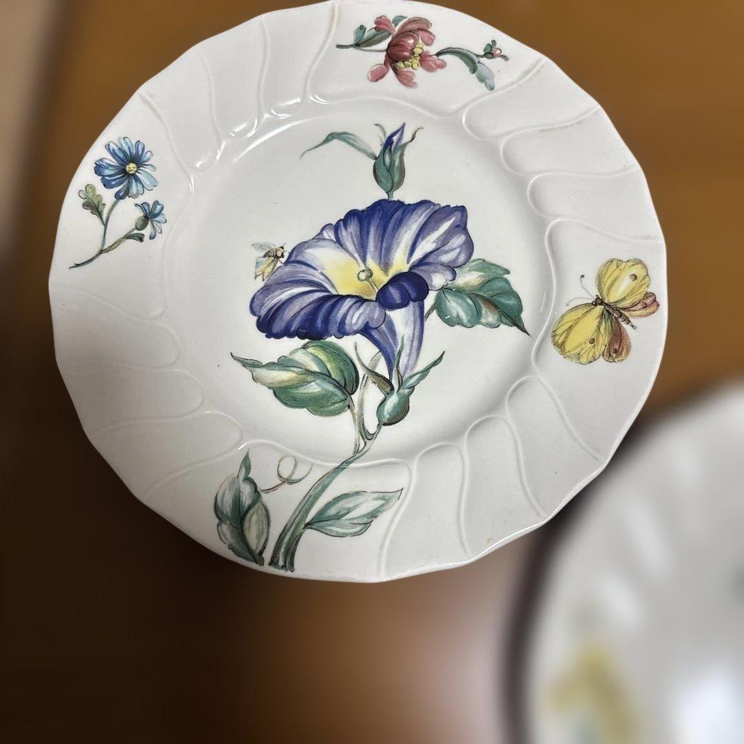 VILLEROY & BOCH 花のプレート5枚 - メルカリ