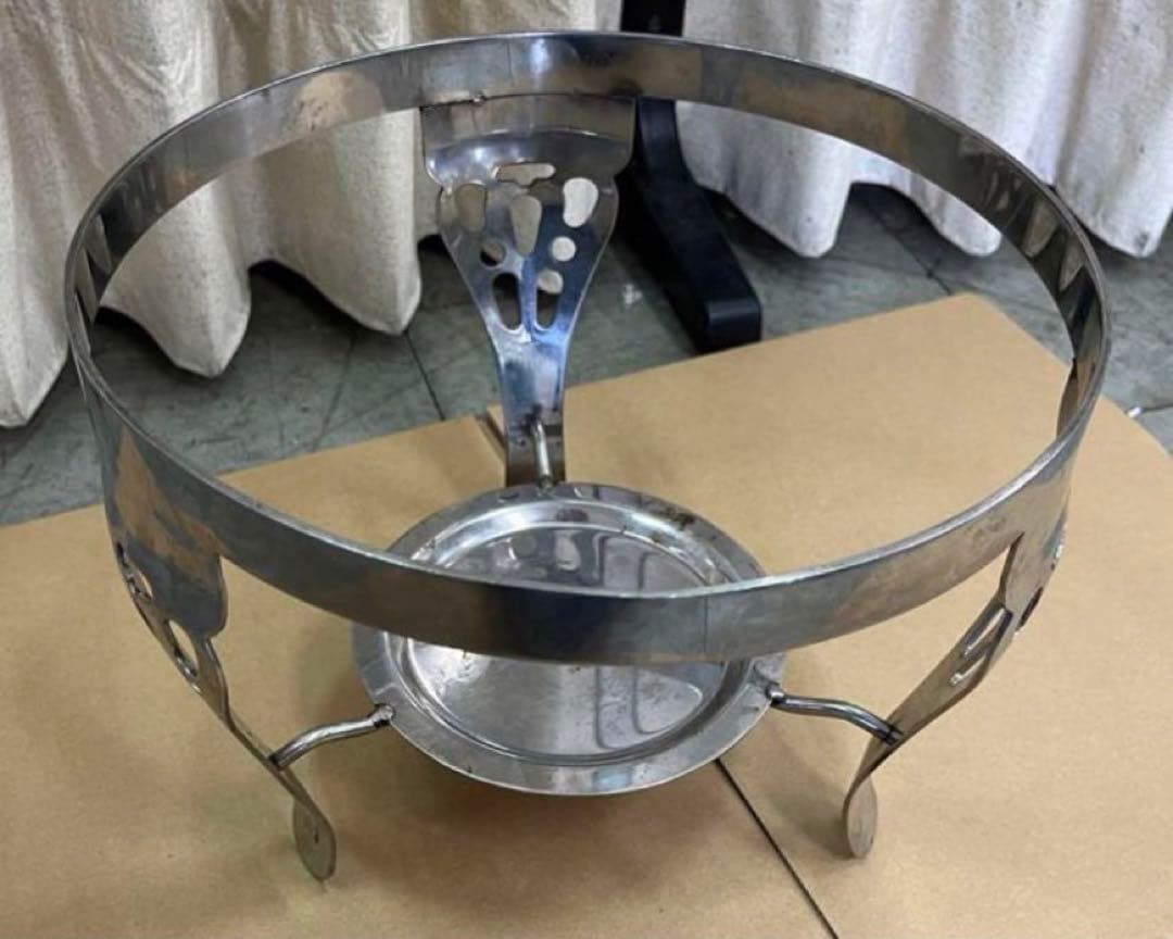 YUKIWA16  ステンレスステール18-8   角チェーフィングスタンド