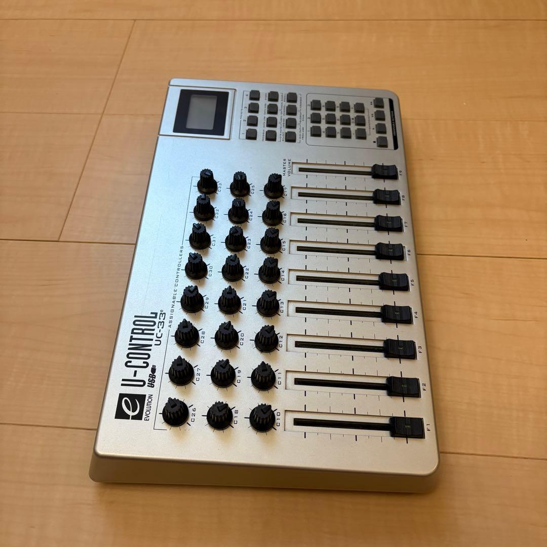 Evolution UC-33e MIDIコントローラー 動作品