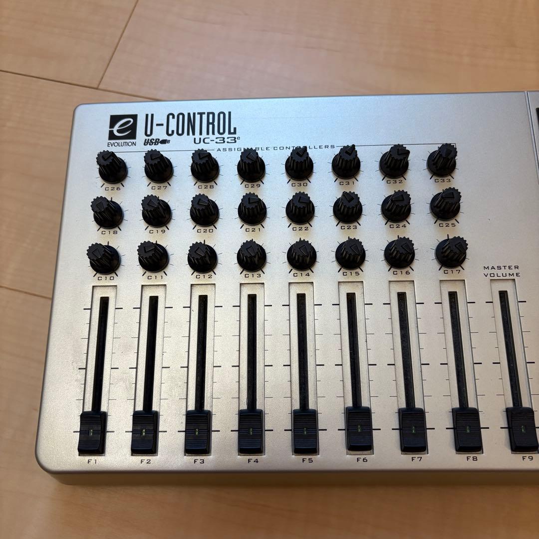 Evolution UC-33e MIDIコントローラー 動作品