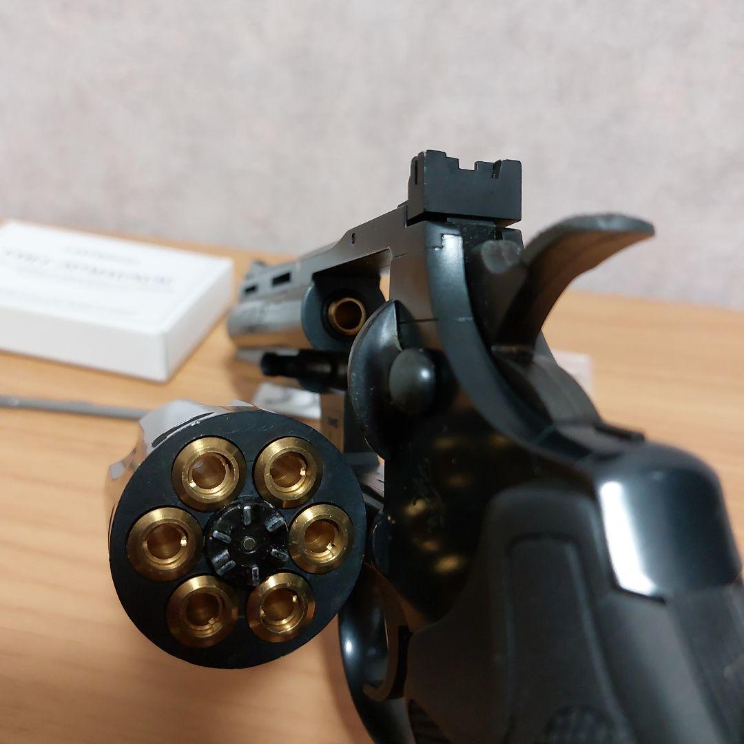 【絶版】コルトパイソン .357マグナム 4インチ 「ガスリボルバー」【動作◎】