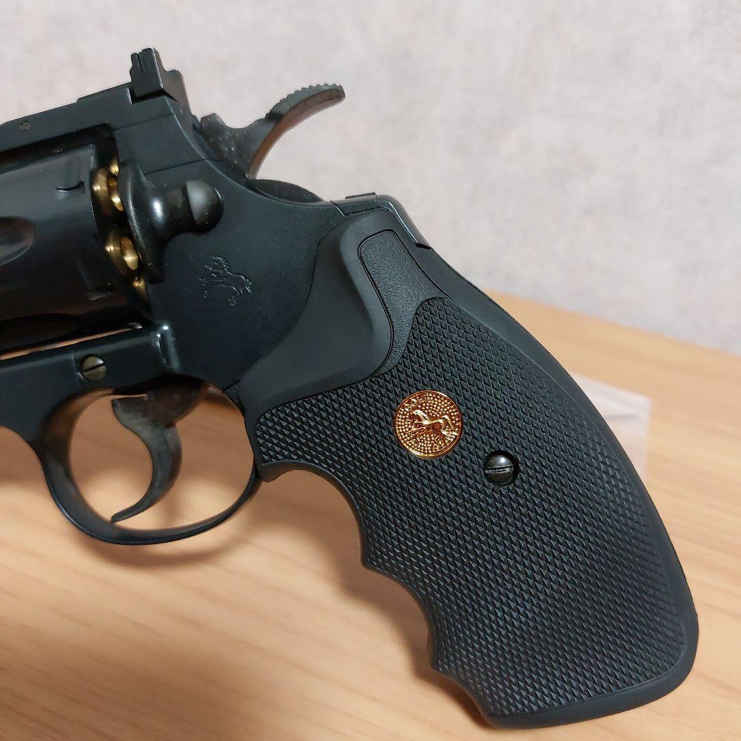 【絶版】コルトパイソン .357マグナム 4インチ 「ガスリボルバー」【動作◎】