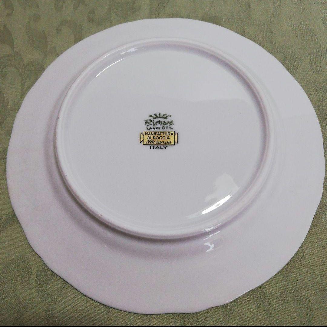 希少✨️リチャードジノリ ベネチアンローズ 19cmプレート ケーキ皿 新品