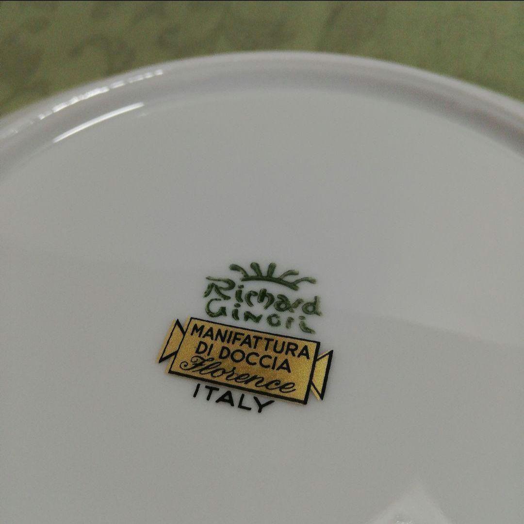 希少✨️リチャードジノリ ベネチアンローズ 19cmプレート ケーキ皿 新品
