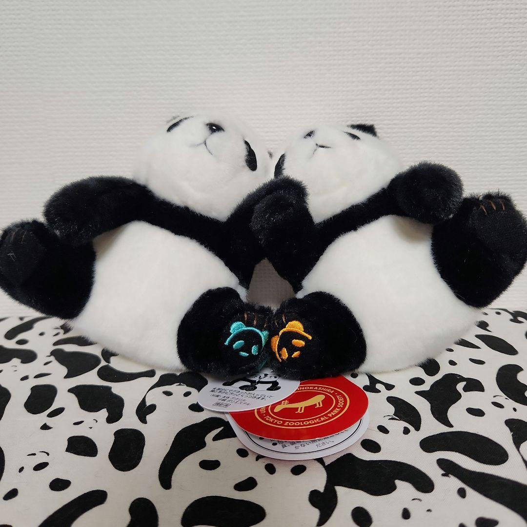 上野動物園 シャオシャオ レイレイ ぬいぐるみ 暁暁 蕾蕾 ペアパンダ
