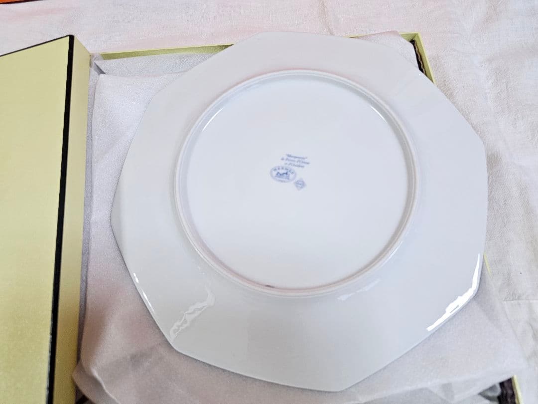 エルメス ピエールドリアン エドキシダン ハ角形プレート 大皿 26.5cm