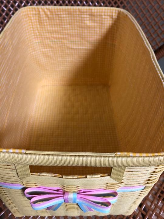 Y◉c31様　オーダーカゴ完成品