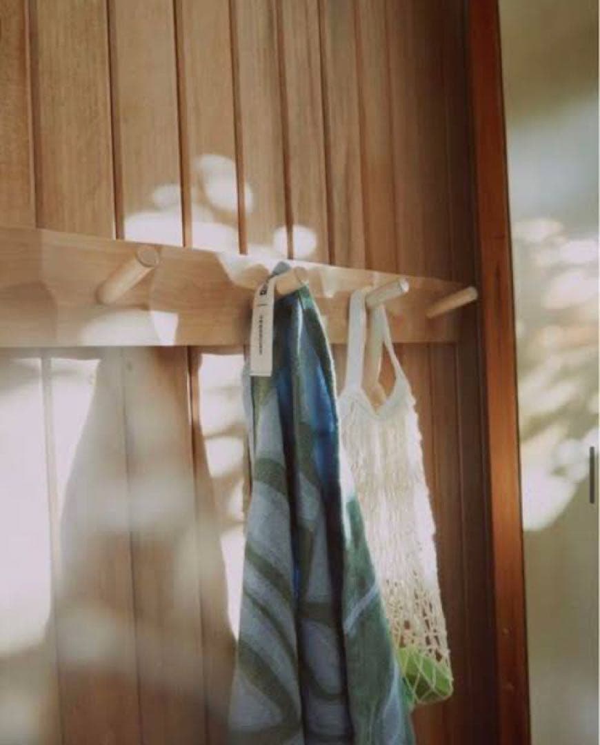 イケア×マリメッコ バストゥアコレクション 木製ラック