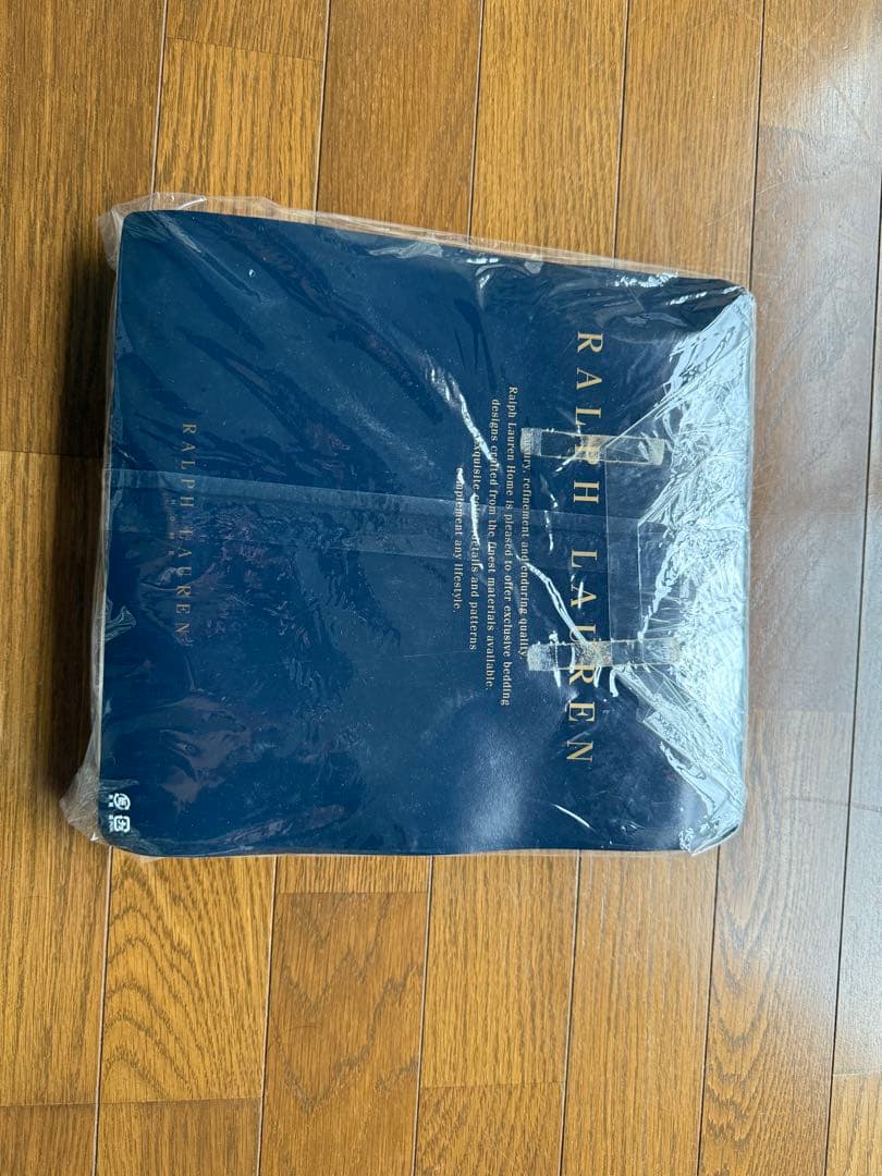 Ralph Lauren 掛け布団カバー チェック、格子縞、ライトベージュ