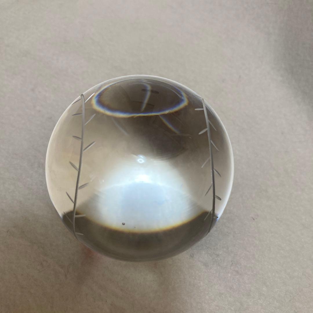 【新品】クリスタル製　野球　ボール