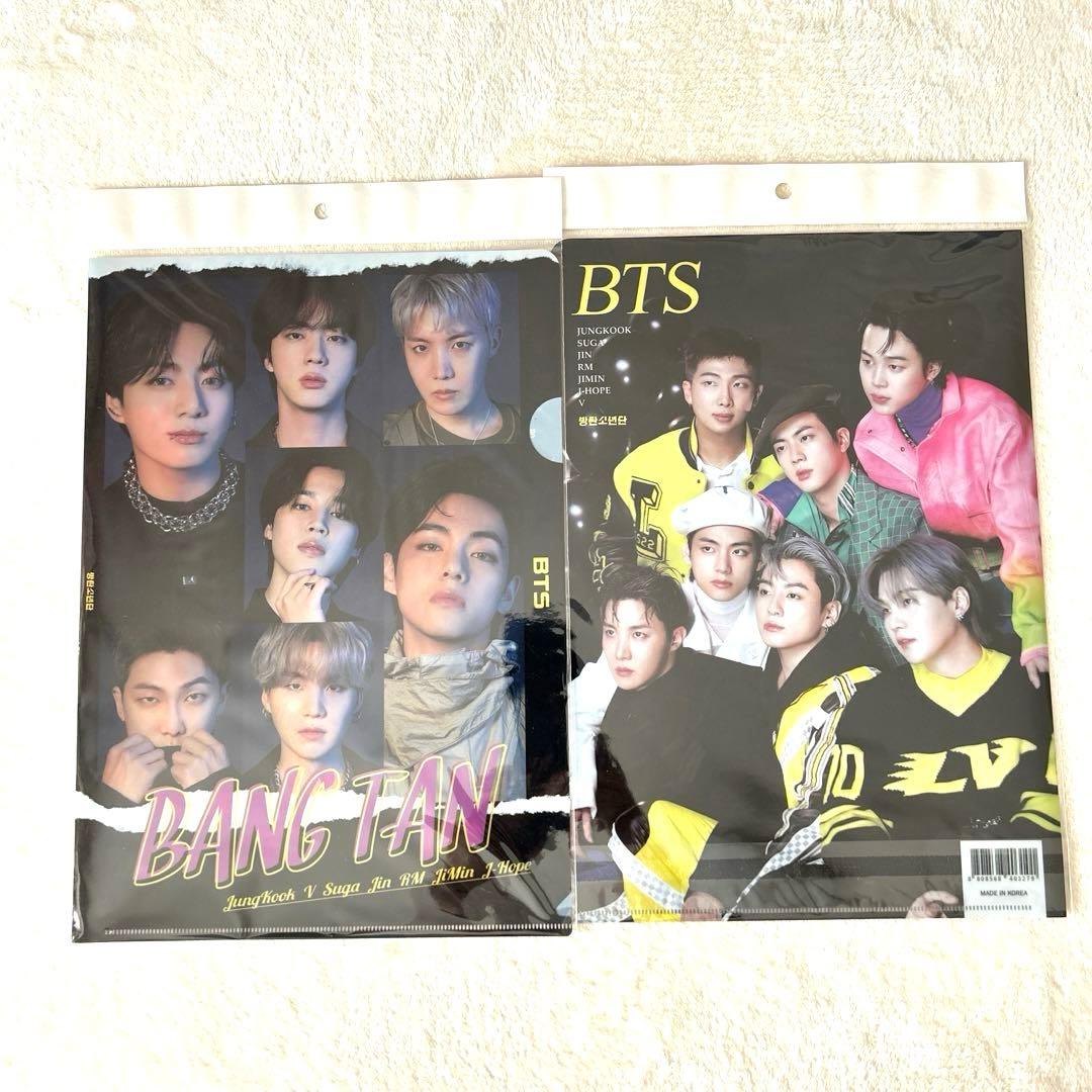 BTS クリアファイル 2枚セット 新品未使用 - メルカリ