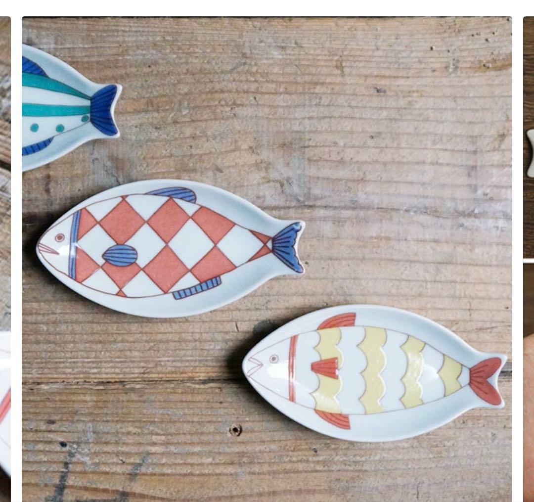 九谷焼 ハレクタニ 小ザカナ皿 5枚セット❣️バラ売りできます