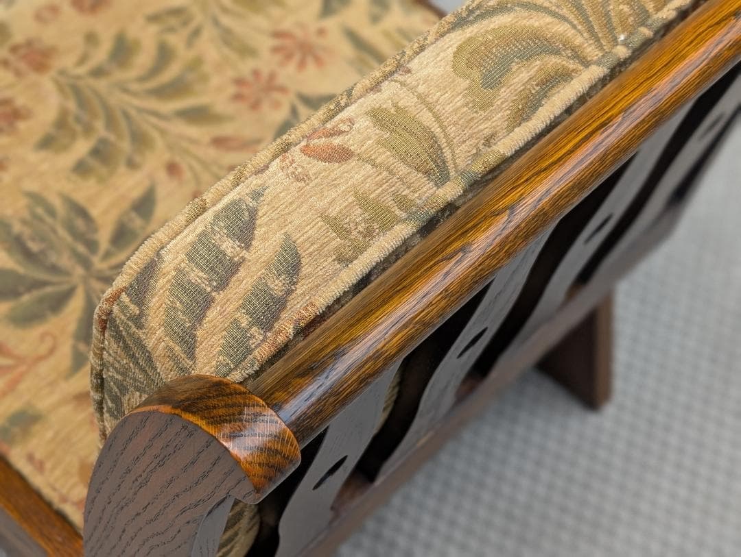 廃盤モデル☆三越家具／カントリーハウス／三越ブルージュ／サイドチェア／1Pソファ