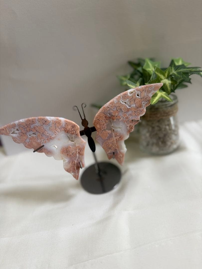 新春大特価♡桜瑪瑙♡蝶々