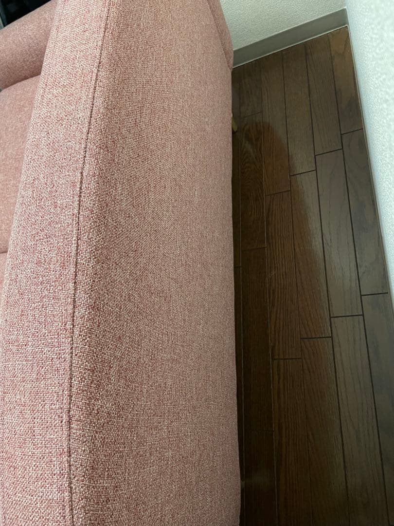 【直接引取】Francfranc ソファ　ピンク