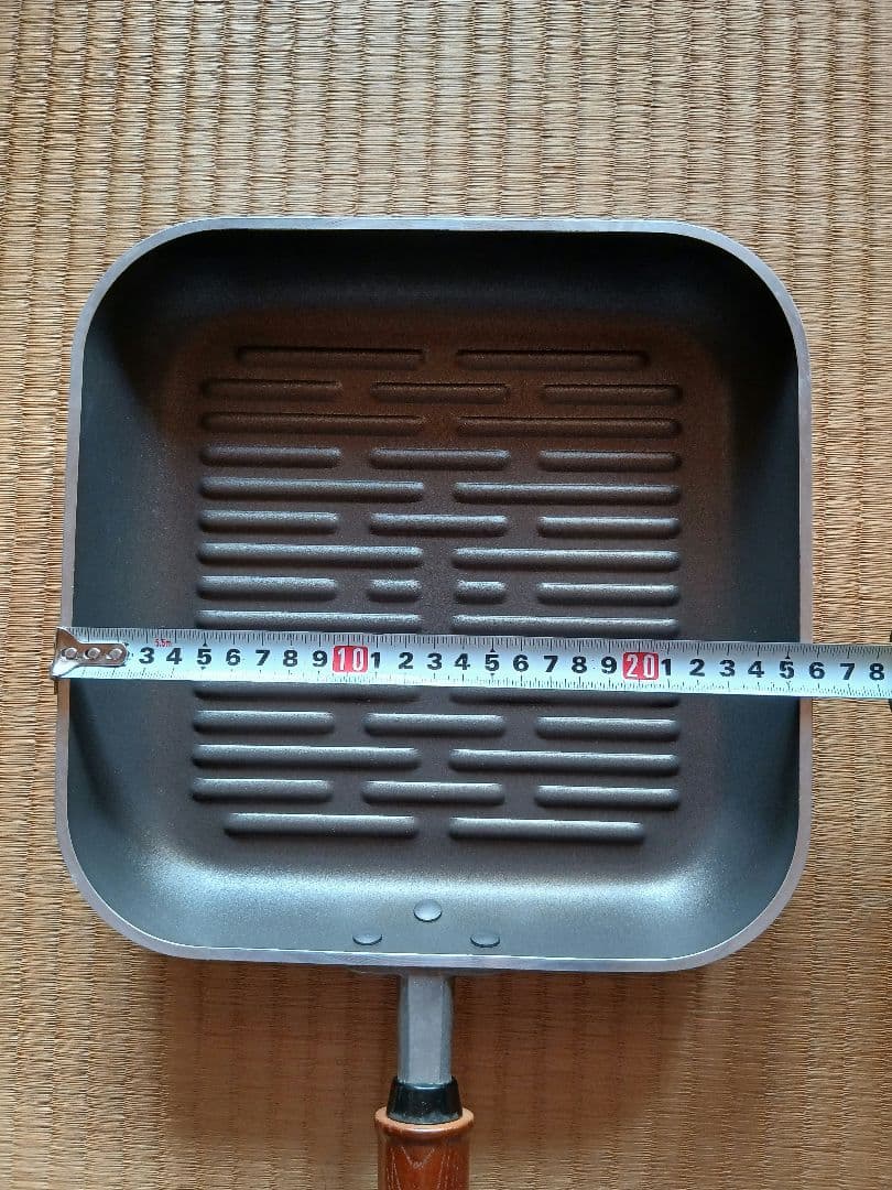 26cm グリルフライパン 四角