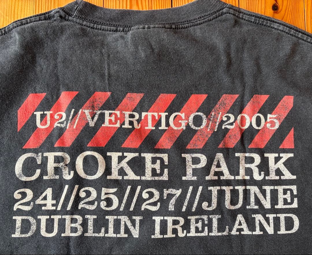 2005年U2 (ユーツー) Vertigo Tour Tシャツ (Lサイズ ) - メルカリ