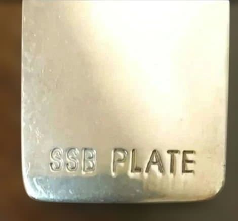 ◆超微粒子S S Bプレート　シルバー925　激レア！入手困難