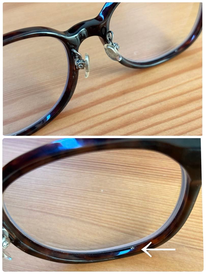 DJUAL】CZ-05 セルロイド製クラシックフレーム（ハンドメイド／日本製