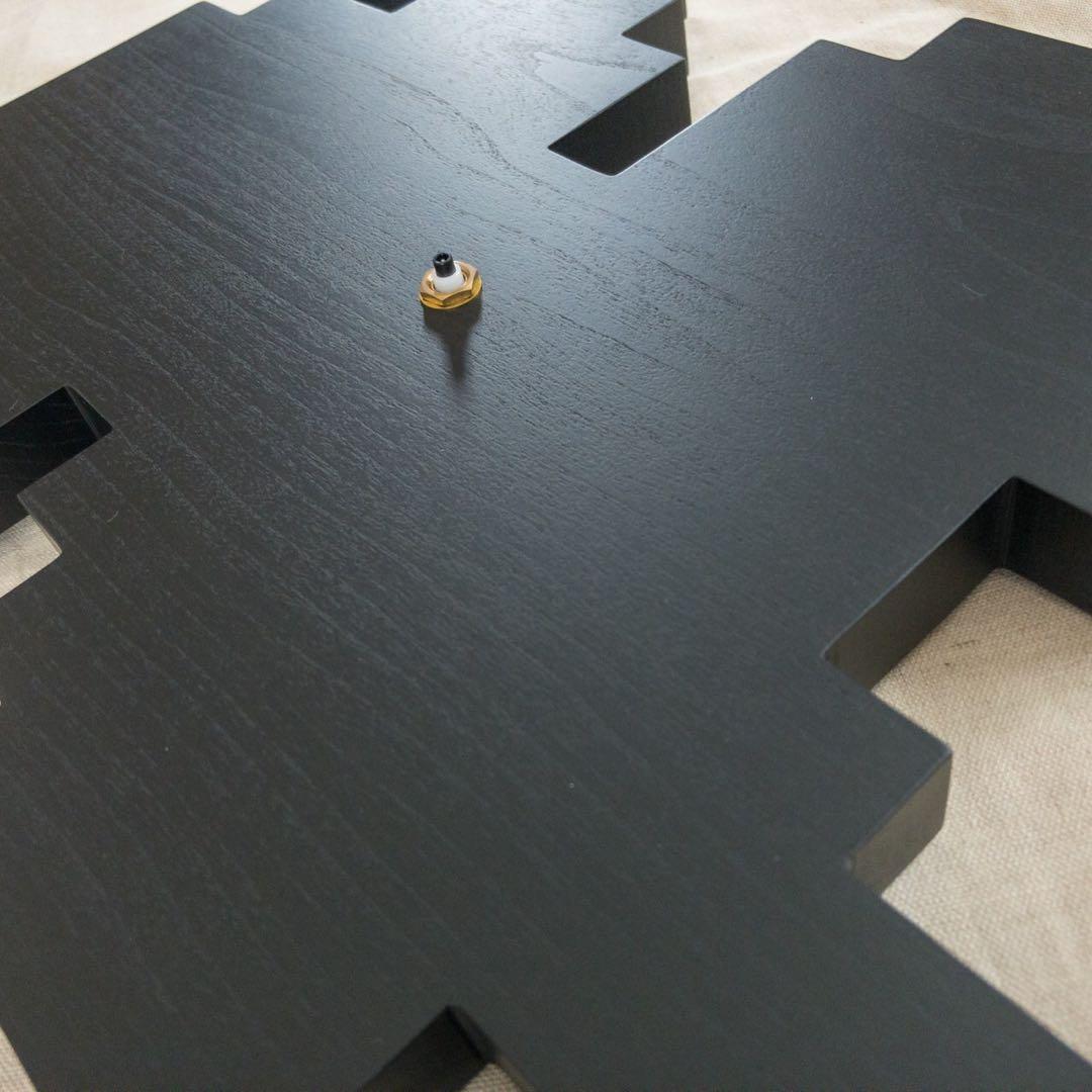 激レア　スーパーマリオ　掛け時計　マリオ　クロック　ブラック　インテリア