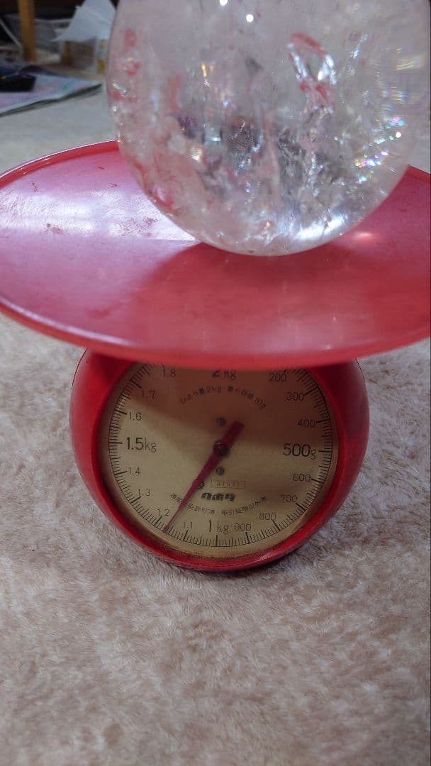 水晶玉　オブジェ